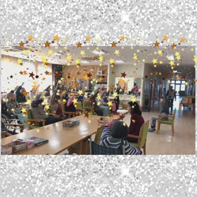 楽しいストレッチの画像