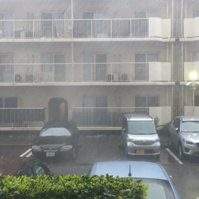 不安定な 空模様の画像