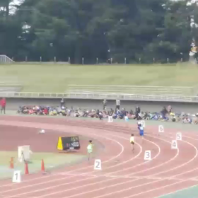 男子リレー優勝の画像