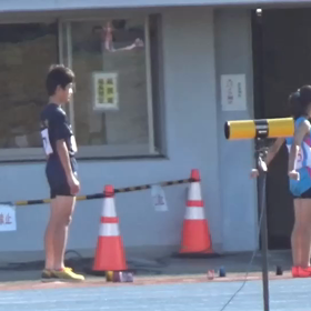 越谷カップ男子走り幅跳び②の画像