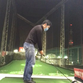 2022昨晩も練習31(インパクトに合わせて力を入れたいけど…)の画像