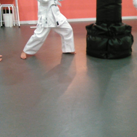 初めてのサンドバッグ✊の画像