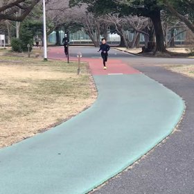 多摩湖練習ゴール⑧の画像