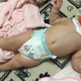 オムツいっちょ(o´艸`)の画像