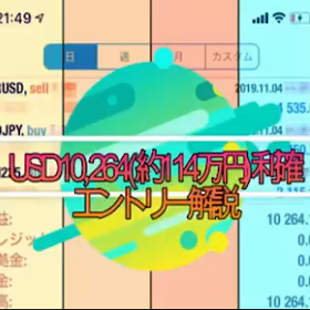 今週の利益公開❣️の画像