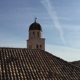 ドゥブロヴニクの城壁の上で聞いた鐘の音の画像