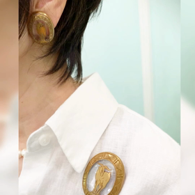 透かしの山羊ブローチ達 | 10年以上も飽きないアクセサリー in