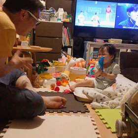 ㊗️1歳  喜びの舞♪の画像