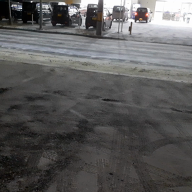 むっちゃ吹雪いてきたの画像