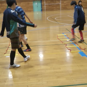 2/17  練習動画⚽️７  ラダートレーニングの画像