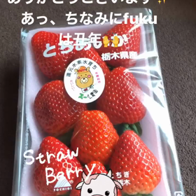 イチゴの嬉しい差し入れ♡の画像
