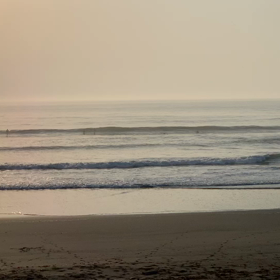 5月18日千葉北、東浪見の朝の波の画像