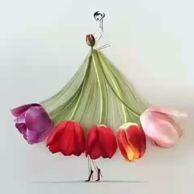 花びらでこんなにできるなんて素 敵！！　　(*^▽^*)の画像