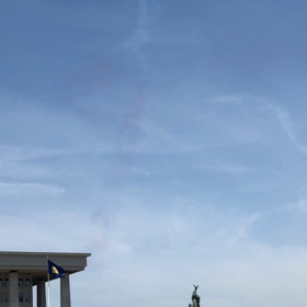 ブラックイーグルスのエアーショーの画像