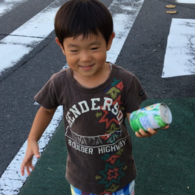 保育園からの帰り道。この時間がとても好きなのです。の画像