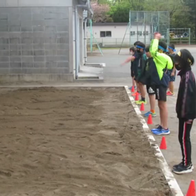 4/8 立ち幅跳び③の画像