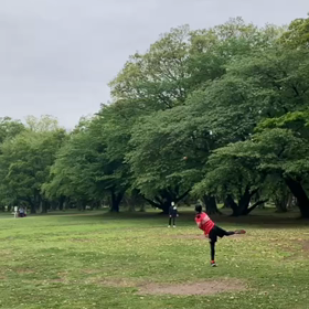 4/22 ジャベリックボール投げ練習①の画像