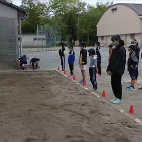 4/22 立ち幅跳び③の画像