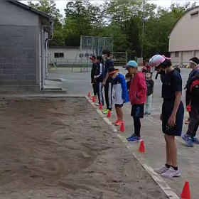 4/22 立ち幅跳び①の画像