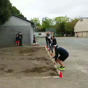 4/8 走り幅跳び①の画像