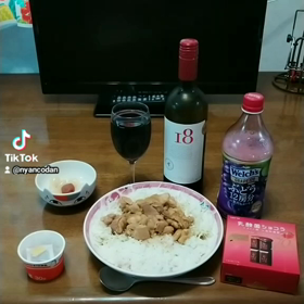 やきとり丼#Rosefamily #ニャンデジの画像