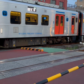 列車の緊急停車‼️ 怖っの画像