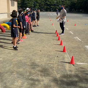 女子リレー選考会（スタート）①の画像