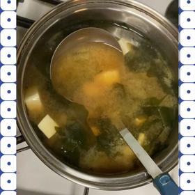 ☆ワカメと豆腐のお味噌汁作った☆の画像