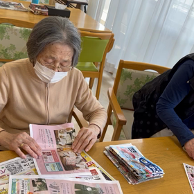 ゴミ入れ作りの画像