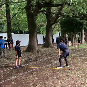 クラブ交流リレー練習⑥の画像