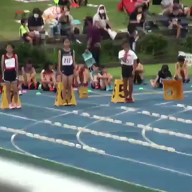 チャレンジトライアル女子100m⑦の画像