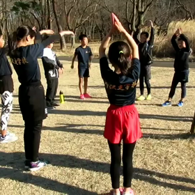 第２回多摩湖駅伝練習 整理運動②の画像