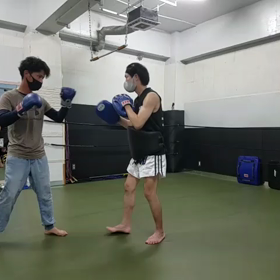 ミットトレーニングの画像