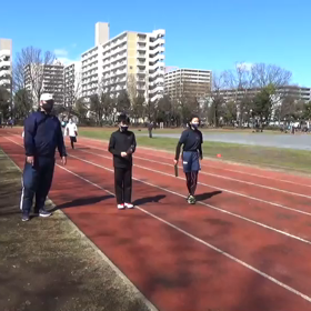 バトン練習(直線)④の画像