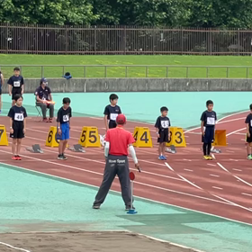 川越選手権100m⑨の画像