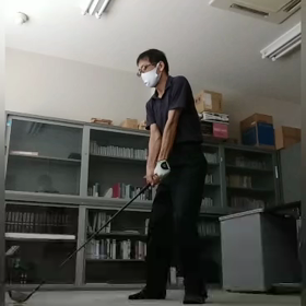 3ウッドでパンチショット？の画像