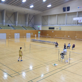 【帯広大谷高校バドミントン部・高等学校選抜バドミントン大会北北海道予選会帯同業務⑥】の画像