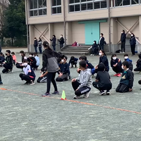 令和３年度最後の10色リレー⑯の画像