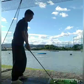 大急ぎで3ウッド50球！の画像