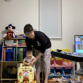 歩く練習！！の画像