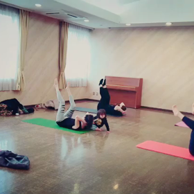 今日のバレエは ピラティス、ストレッチ、キッズクラス✨の画像