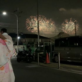 打ち上げ花火の画像