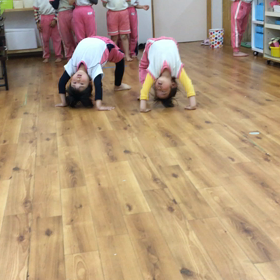 福島県郡山市 習い事！ブリッジ歩き！！動画！！！の画像