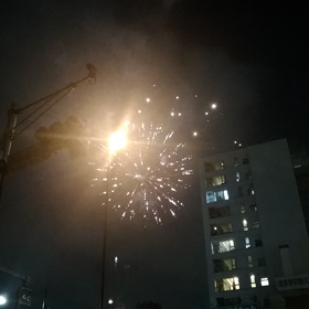 男衆がいない…一日目　隅田川花火大会の画像