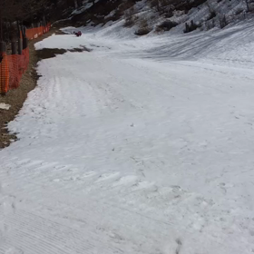 ソリ滑りの画像