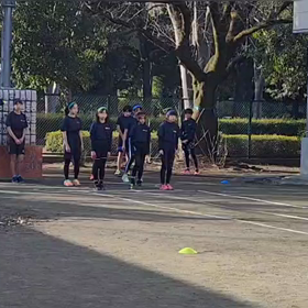 女子リレー選考会（スタート地点）④の画像