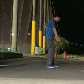 ドローボールの練習の画像