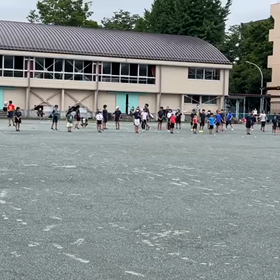 8月6日 学年別インターバル①の画像