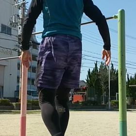 逆上がりチャレンジの画像