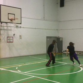 バスケ 素人対決 動画の画像